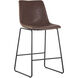 Cal 39.5 inch Antique Brown Counter Stool, Set Of 2